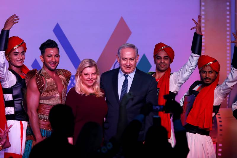 Choreographer Terence Lewis along with his group brought the curtain down with a dance medley. (Image: Reuters)