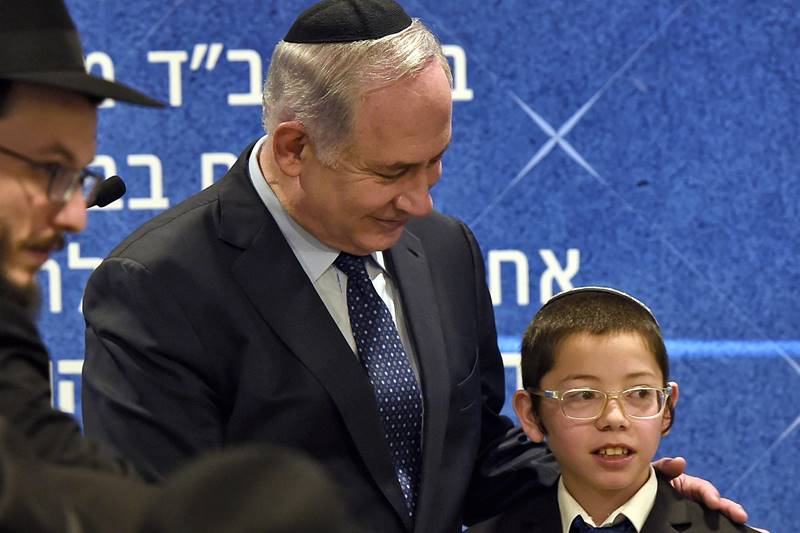 "This place is a unique merge between love for Israeli people and the hatred towards the people of Israel. The nation of Israel is known for salvation," Netanyahu told the gathering in Hebrew. (PTI Photo)