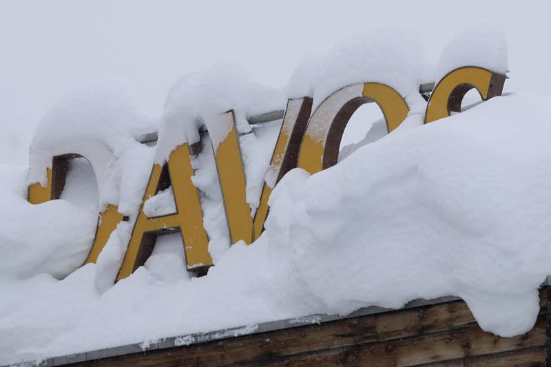 WEF Founder and Executive Chairman Klaus Schwab declared the summit open amid the ski-resort receiving record snowfall. (AP Photo)
