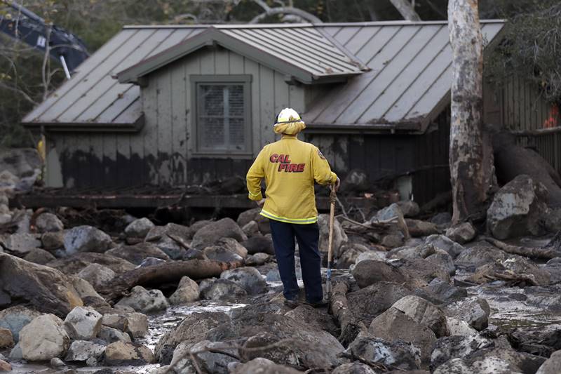 California mudslides, Southern California, mudslides, Southern California mudslides, debris, ruins, people missing, properties destroyed, world news, latest news, california death toll, mudslide death toll