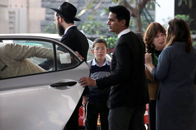 The Jewish couple ran a cultural and outreach centre for the Chabad-Lubavitch movement at the Nariman House in South Mumbai's Colaba area. (PTI Photo)
