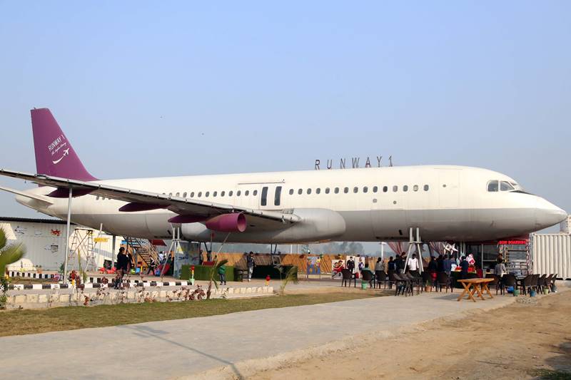 aeroplane, aeroplane turned restaurant, aeroplane turned restaurant in ludhiana, restaurant in ludhiana, plane turned into restaurant, runway 1, airplane, Airbus A320, National Highway 1, Ambala, Kurukshetra, hawai adda, india news, india pics, india latest news