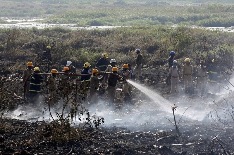Spread over 1,000 acres near the infotech hub, the lake is highly contaminated receiving 60 per cent of the sewage generated in the city. (Image: Reuters)