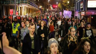 Swiss capital, Donald Trump, World Economic Forum, US president, Anti globalisation