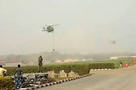 Army Day, rehearsal, jawan accident