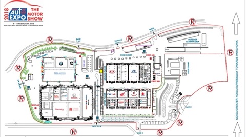 Auto Expo 2018 Sitemap: Where to find displays of Maruti Suzuki, Kia, Honda, Electric cars and Concept cars