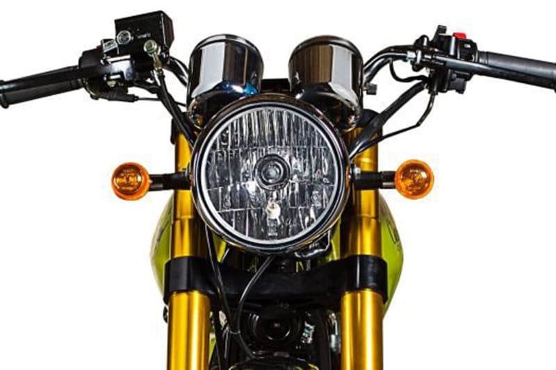 The Cleveland Cyclewerks Misfit gets a rounded headlamp up front and the twin pod instrument cluster gets chrome finish, which lends it an old school vintage appeal. The overall design language is retro inspired and the bike looks neither too boring nor too overdone. The motorcycle will get attractive paint schemes.