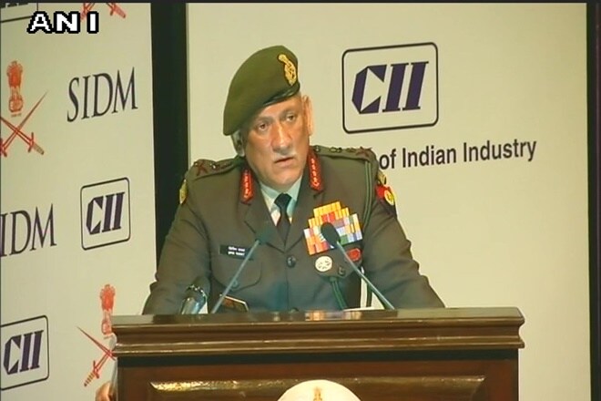 Bipin Rawat underlines the need to reduce imports in defence technology