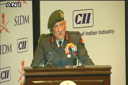 Bipin Rawat underlines the need to reduce imports in defence technology