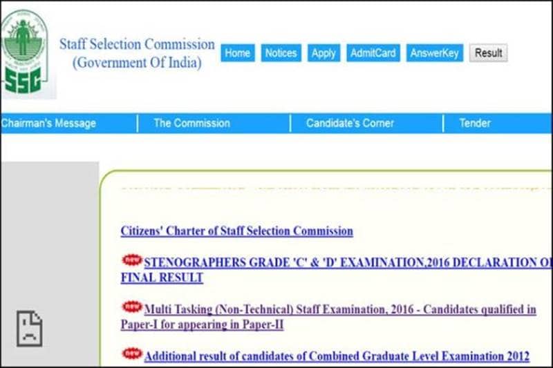 MTS result 2017 date time, ssc.nic.in, Delhi University, Delhi University admission, Delhi University admission 2018, IBPS, IBPS po, IBPS PO 2017, ibps.in, ECIL Recruitment, ECIL Recruitment 2018, ecil.co.in, Chartered Accountant, Common Proficiency Test, Institute of Chartered Accountants of India, Institute of Banking Personnel Selection, Graduate Engineer Trainee, GATE 2018, jobs news