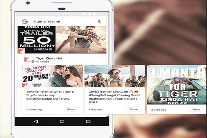 google, posts on google, google posts, google search, google experiment