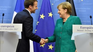 Emmanuel Macron, Angela Merkel, Social Democrat, Europe, French president