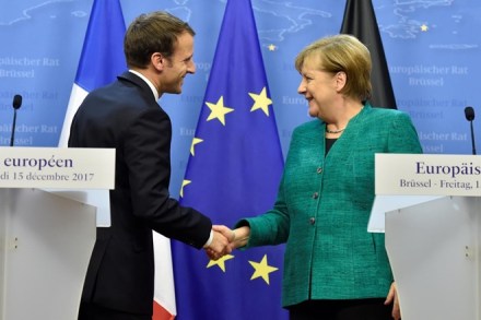 Emmanuel Macron, Angela Merkel, Social Democrat, Europe, French president
