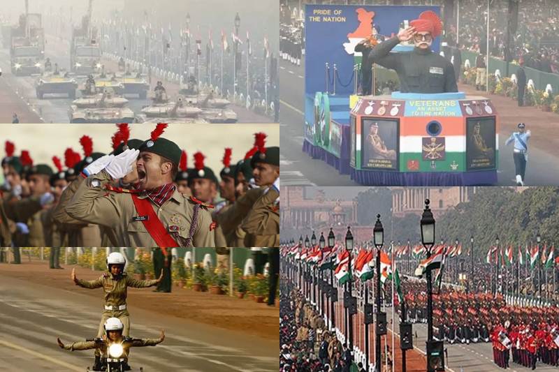 India will celebrate its 69th Republic Day on January 26. Every year on the same day, the Republic Day is celebrated to honour the Constitution of India came into effect in January 26, 1950. The Republic Day celebration is held in grandeur at Rajpath. The parade of Republic Day remains the highlight of the day. This year the celebration will be different as PM Narendra Modi gave invitation to leaders of 10 ASEAN countries as the chief guests of 69th Republic Day. Let us take a look at some of the images of how the nation gears up for 69th Republic Day celebrations: