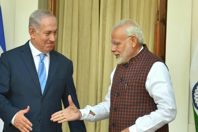 Netanyahu's India visit is being closely followed by Israeli media 