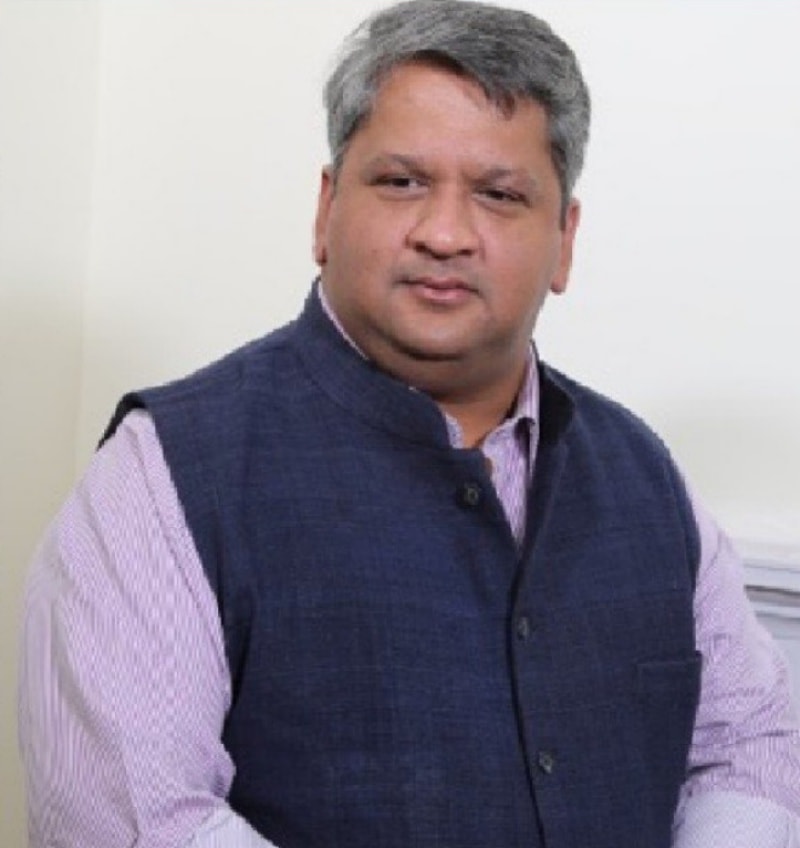 1. AAP MLA disqualification: Adarsh Shastri is from Dwarka constituency. (Twitter/Adarsh Shastri)