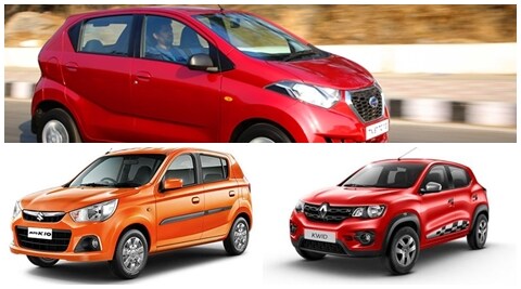 Affordable automatic cars: Affordable automatic cars in India: Datsun redi-GO 1.0 vs Maruti Alto vs Renault Kwid 1.0