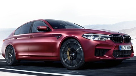 New BMW M5 competition package