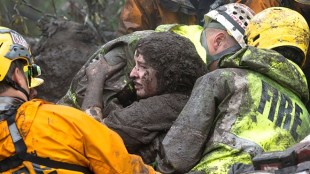 California mudslide, California mudslide survivors, Santa Barbara County, California's Santa Barbara County, American Red Cross, California Department of Forestry