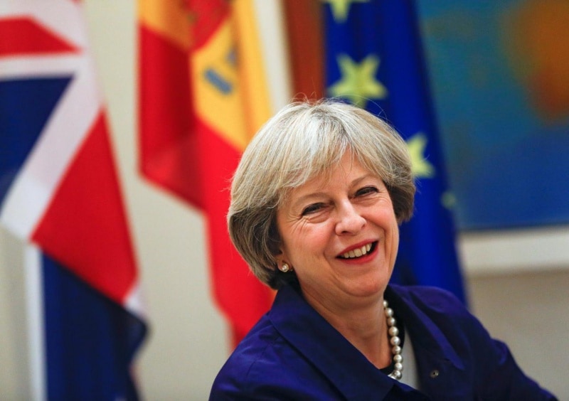 4- Theresa May: Theresa May came into power in 2016 dethroning the then PM David Cameron after the Brexit. (Reuters)