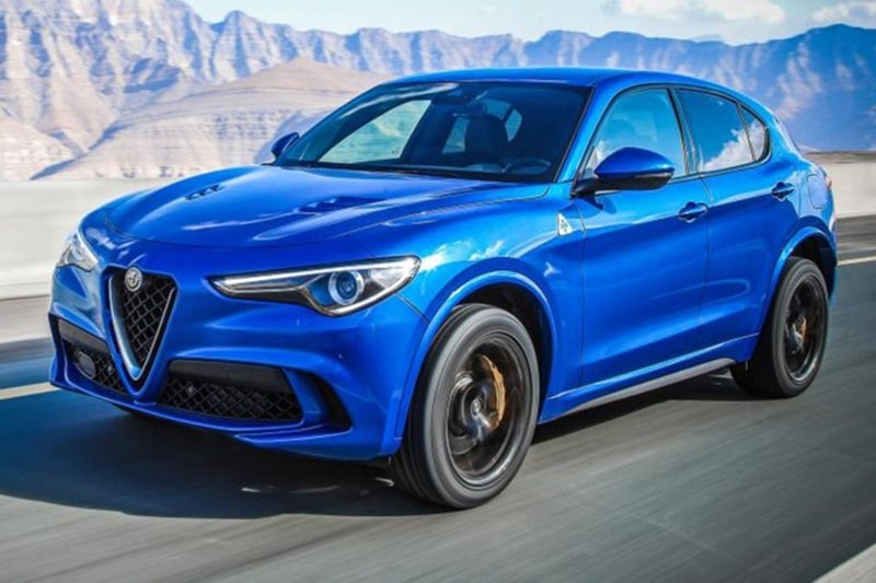 Alfa Romeo Stelvio Quadrifoglio: With a 2.9-litre twin turbo V8 producing 503 bhp under the bonnet, the Stelvio Quadrifoglio does 0-100 km/h 3.8 seconds and a top speed 282 km/h.