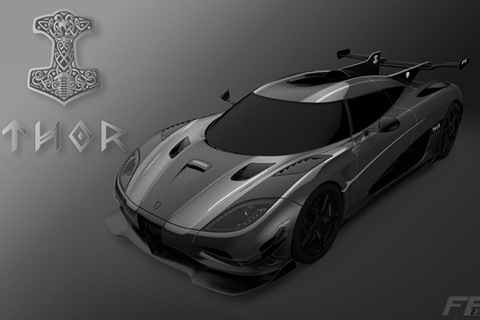 Meet Thor and Vader: This is what the two one-off Final Edition Koenigsegg Ageras will look like