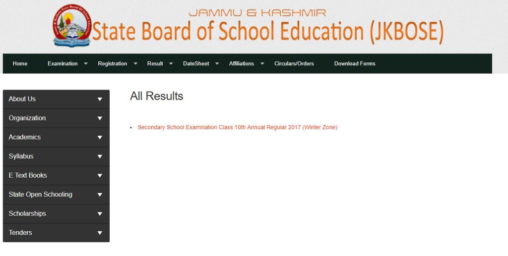 JKBOSE 10th result 2017 for Kashmir, Jammu divisions, JKBOSE 10th result 2017, JKBOSE 10th result 2017 announced, JKBOSE 10th result 2017 declared, 62.94 pass percentage kashmir, Jammu and Kashmir State Board of Secondary Education results, jkbose.gov.in, jammu class 10 results, kashmir class 10 results