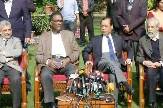 Justices Jasti Chelameswar, Ranjan Gogoi, Madan Lokur, Kurian Joseph, Supreme Court,