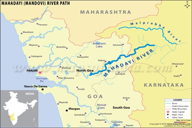 Mahadayi river water dispute fumes up again Mahadayi river water dispute fumes up again
