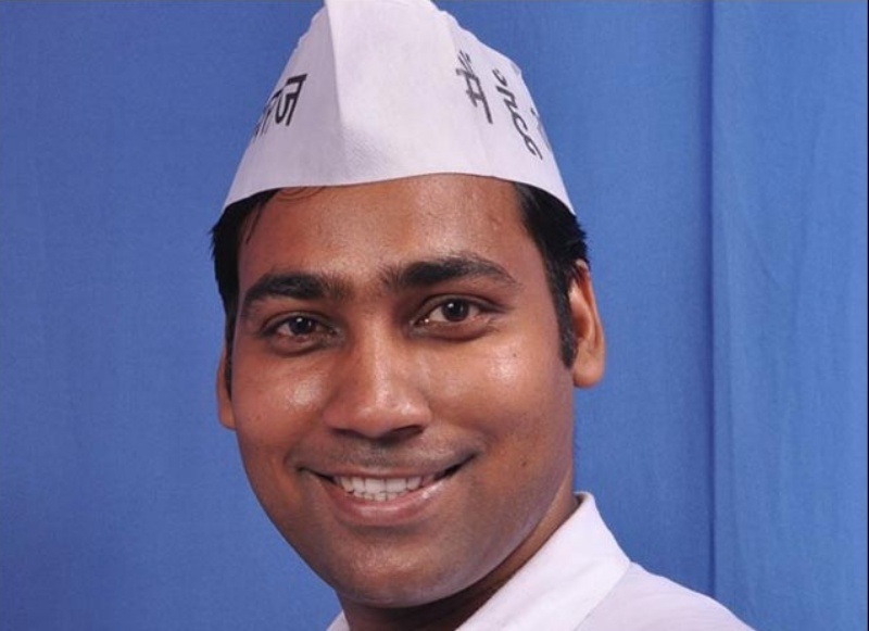 18. Manoj Kumar from Kondli constituency. (PTI)