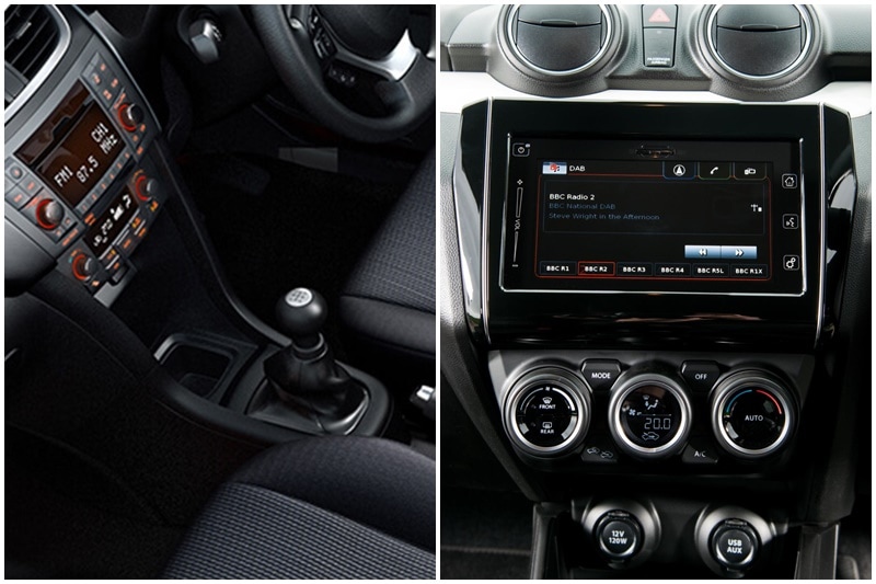 Infotainment: The most prominent change on the inside of the new Maruti Suzuki Swift will be a 7-inch touchscreen infotainment system which supports navigation, Bluetooth connectivity, Android Auto and Apple CarPlay. The Japanese model gets Mirrorlink as well which may also be carried forward in the Indian-spec model.