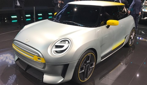 Mini Electric Car spotted on test: 300 kms range from a BMW sourced motor!