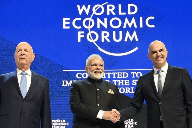 narendra modi davos speech