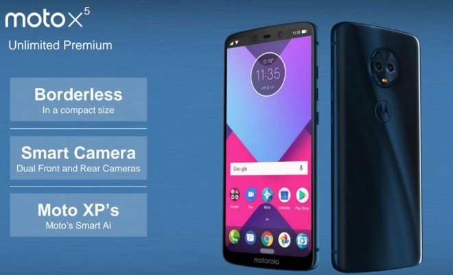 The Moto X5 will pack a 5.9-inch full-HD (1080x2160 pixels) display with an 18:9 aspect ratio. (Source: Droidlife)