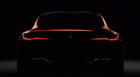 New BMW 8-series teased