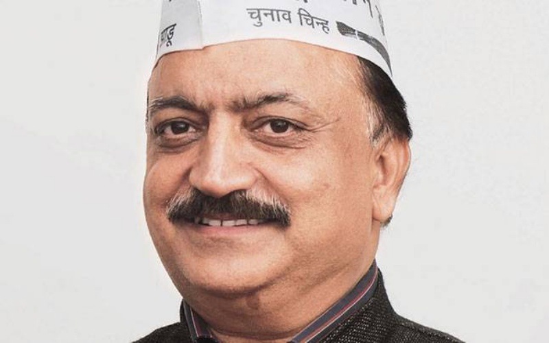 12. Rajesh Gupta from Wazirpur constituency. (Twitter)