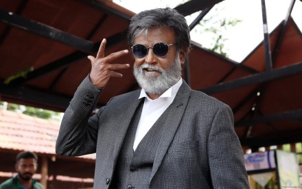 Once again, Rajinikanth, the Tamil superstar known as 'Thalaivaa', has become the latest Tollywood stalwart to enter state politics. Once again, Rajinikanth, the Tamil superstar known as 'Thalaivaa', has become the latest Tollywood stalwart to enter state politics.