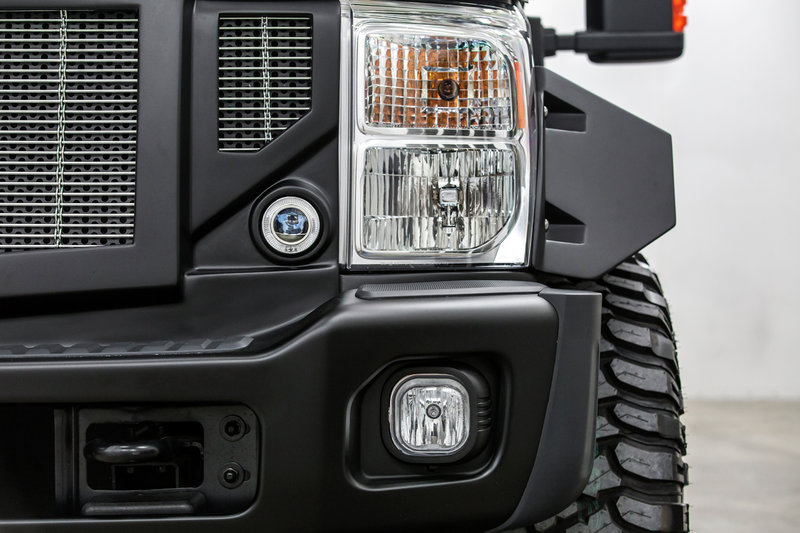 The over look and feel of the SUV will remind of a military tank and expect these vehicles to be used of many U.S Military divisions. They have enough customisation options and its off-roading capabilities and commanding road presence are its key USPs.