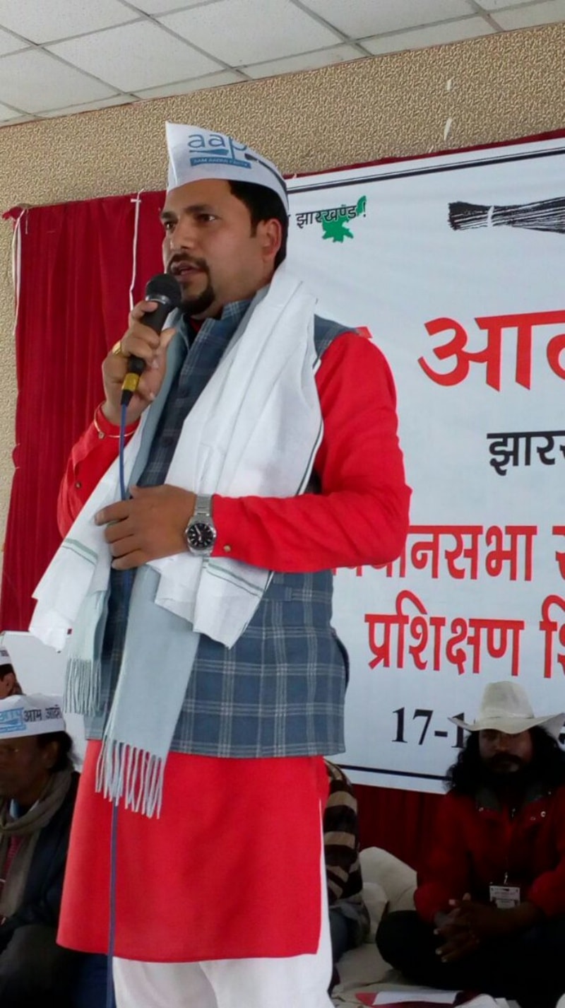 3. AAP MLA disqualification: Sanjeev Jha is from Burari constituency . (Twitter/Sanjeev Jha)