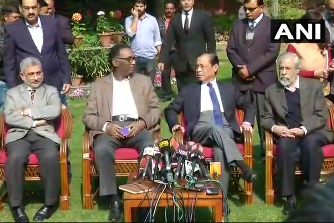 In an unprecedented incident, four senior-most judges of Supreme Court of India on Friday lashed out at Chief Justice of India Dipak Misra. In an unprecedented incident, four senior-most judges of Supreme Court of India on Friday lashed out at Chief Justice of India Dipak Misra.