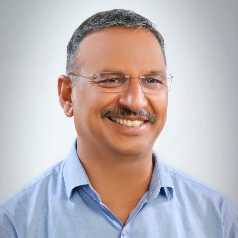 9. Shiv Charan Goyal from Moti Nagar constituency. (Twitter/Shiv Charan Goyal).