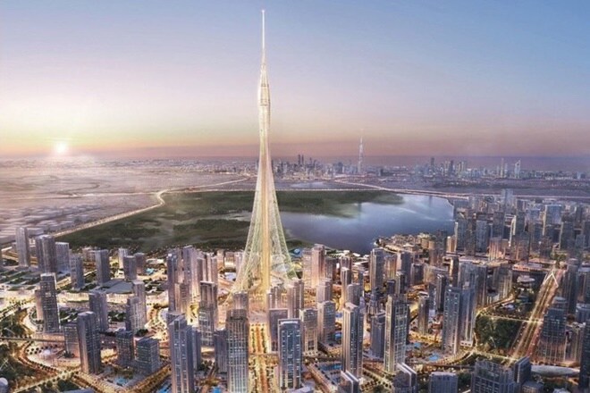 Set ti become world' tallest structure (Source: His Highness Sheikh Mohammed bin Rashid Al Maktoum/ Twitter)