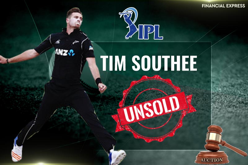 5- Tim Southee- Southee's unsold bid came as a shocker. No team was interested in him.