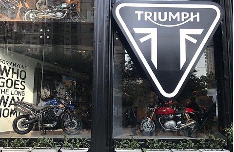 Triumph Motorcycles opens India‘s 15th dealership at Gurugram featuring a build-your-own-bike zone