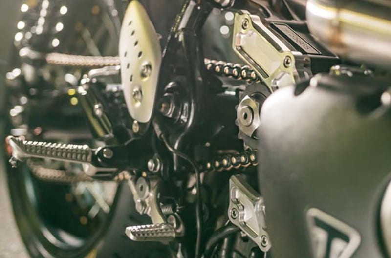 Andrews finished the Phantom in three weeks, just in time for the Throttle Roll Street Party event in Sydney. So, did he pick the Thruxton? “To be honest, I love my Triumphs and for me the cream of Triumph is the Thruxton, so it just felt right. I love the styling, that sound of the twin and plenty of power – and I mean plenty – from the old 900, so there was no better base.”