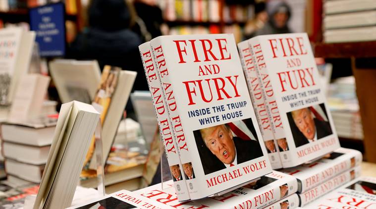 Copies of the book "Fire and Fury: Inside the Trump White House" by author Michael Wolff are seen at the Book Culture book store in New York, U.S. January 5, 2018. REUTERS/Shannon Stapleton NO RESALES. NO ARCHIVES