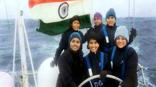 all women sailing team, Indian Navy, Indian Navy docks, UK island, INSV, INSV Tarini, goa, Nirmala Sitharaman, Navika Sagar Parikrama, Cape Town, South Africa