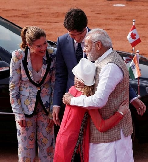 PM Modi, narendra modi, Justin trudeau, Justin trudeau pics, Justin trudeau in india, Justin trudeau in india pics, Justin trudeau in india, Justin trudeau family, justin trudeau kids, Justin trudeau son, Justin trudeau daughter, Justin trudeau wife