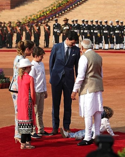 PM Modi, narendra modi, Justin trudeau, Justin trudeau pics, Justin trudeau in india, Justin trudeau in india pics, Justin trudeau in india, Justin trudeau family, justin trudeau kids, Justin trudeau son, Justin trudeau daughter, Justin trudeau wife
