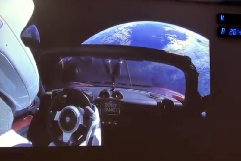 5- Musk took to Twitter to share the view that 'Starman' was enjoying from away and beyond. The earth never looked so beautiful and so mesmerising as it did through the eyes of 'Starman'. (Twitter)